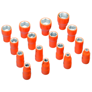 Izolační nástrčné hlavice 3/8'' (9,53 mm) krátké
