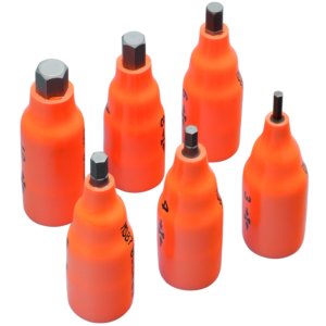 Izolovaná zástrčná šestihranná hlavice 1000V – čtyřhran 3/8'' (9,53 mm)